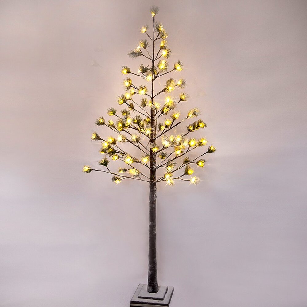 LED Light Christmas tree, 6 Ft Height,  96 Bulbs.buy one get one free for $99
